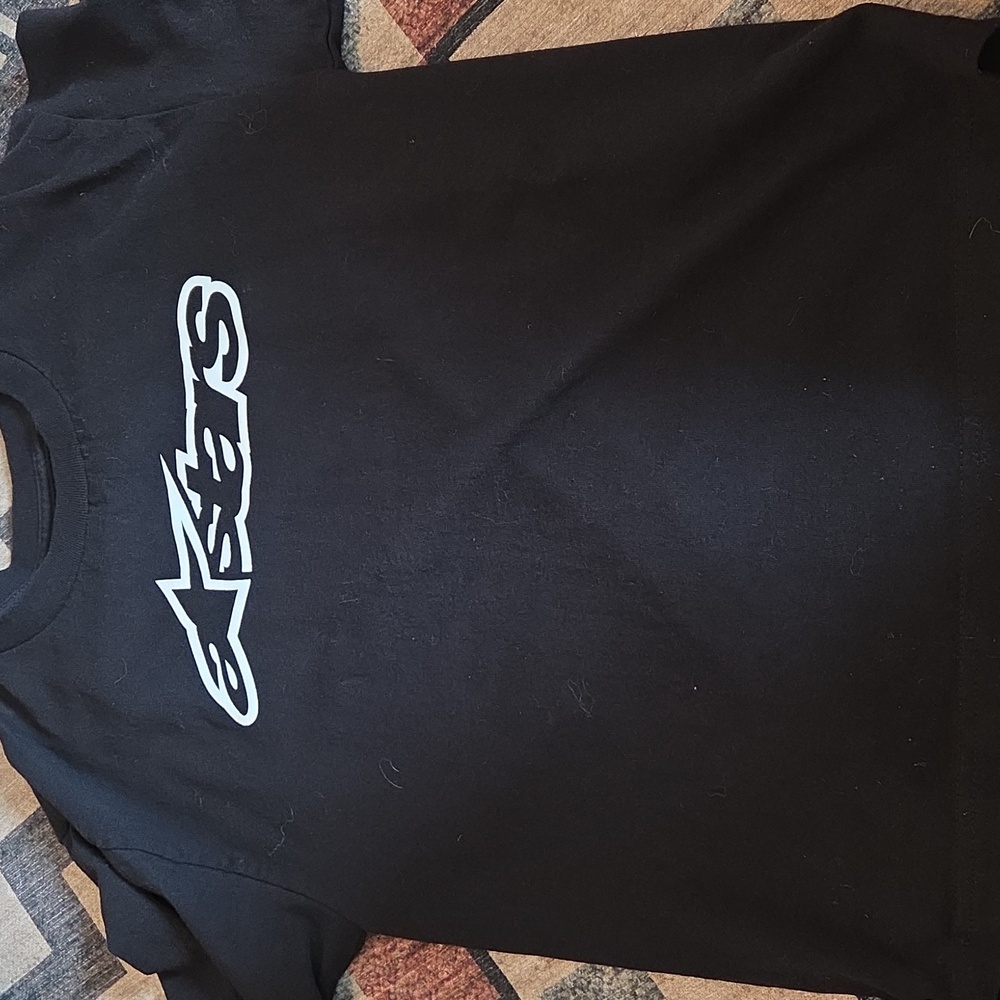 Black Alpinestars T-Shirt Youth